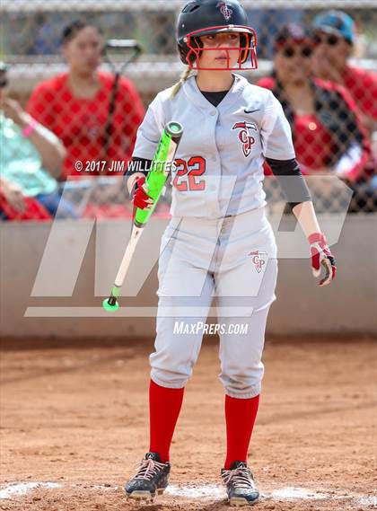 Thumbnail 3 in Chandler Prep vs. Tempe (Chandler Prep Softball Classic) photogallery.
