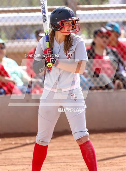 Thumbnail 1 in Chandler Prep vs. Tempe (Chandler Prep Softball Classic) photogallery.