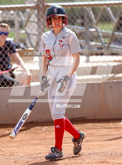 Thumbnail 2 in Chandler Prep vs. Tempe (Chandler Prep Softball Classic) photogallery.