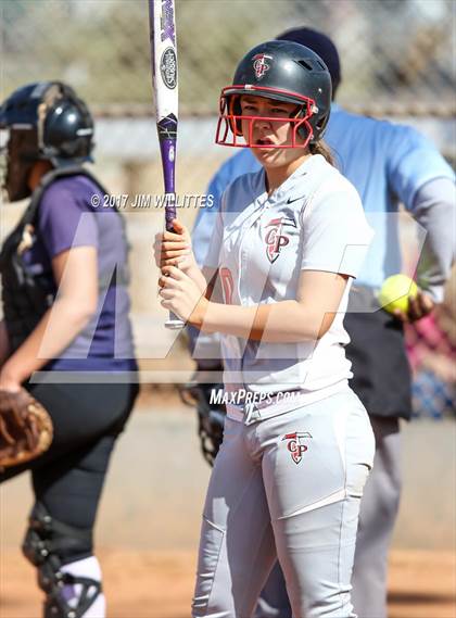 Thumbnail 1 in Chandler Prep vs. Tempe (Chandler Prep Softball Classic) photogallery.