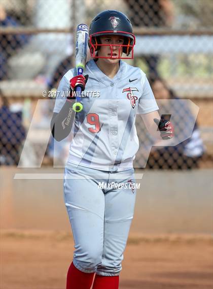 Thumbnail 2 in Chandler Prep vs. Tempe (Chandler Prep Softball Classic) photogallery.