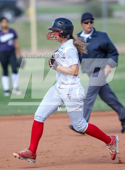 Thumbnail 2 in Chandler Prep vs. Tempe (Chandler Prep Softball Classic) photogallery.