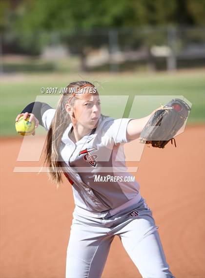 Thumbnail 2 in Chandler Prep vs. Tempe (Chandler Prep Softball Classic) photogallery.