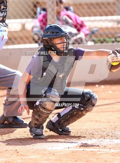 Thumbnail 3 in Chandler Prep vs. Tempe (Chandler Prep Softball Classic) photogallery.