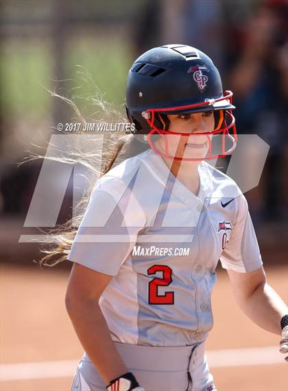 Thumbnail 3 in Chandler Prep vs. Tempe (Chandler Prep Softball Classic) photogallery.