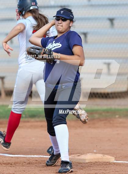 Thumbnail 1 in Chandler Prep vs. Tempe (Chandler Prep Softball Classic) photogallery.
