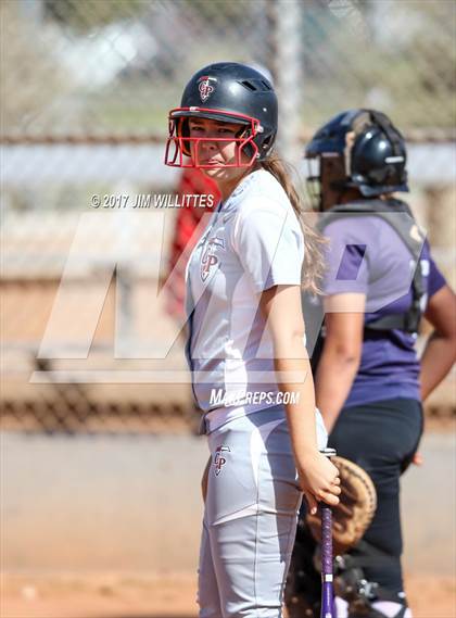 Thumbnail 2 in Chandler Prep vs. Tempe (Chandler Prep Softball Classic) photogallery.