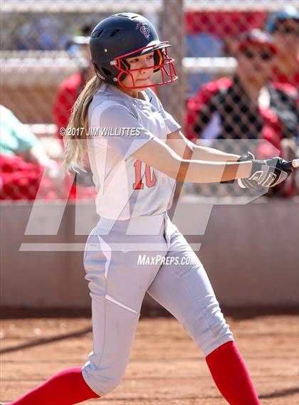 Thumbnail 3 in Chandler Prep vs. Tempe (Chandler Prep Softball Classic) photogallery.