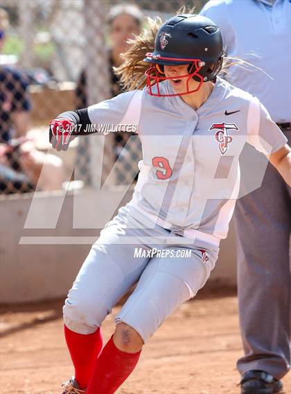 Thumbnail 3 in Chandler Prep vs. Tempe (Chandler Prep Softball Classic) photogallery.