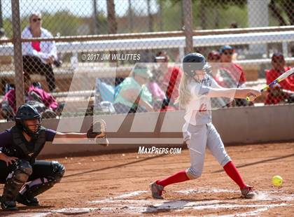 Thumbnail 1 in Chandler Prep vs. Tempe (Chandler Prep Softball Classic) photogallery.