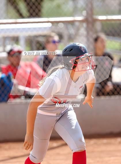 Thumbnail 2 in Chandler Prep vs. Tempe (Chandler Prep Softball Classic) photogallery.