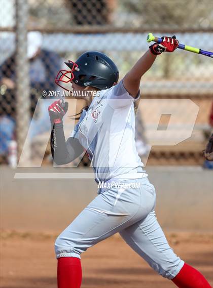 Thumbnail 3 in Chandler Prep vs. Tempe (Chandler Prep Softball Classic) photogallery.