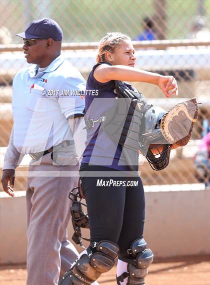 Thumbnail 3 in Chandler Prep vs. Tempe (Chandler Prep Softball Classic) photogallery.