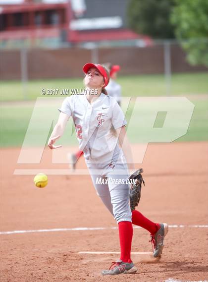 Thumbnail 1 in Chandler Prep vs. Tempe (Chandler Prep Softball Classic) photogallery.