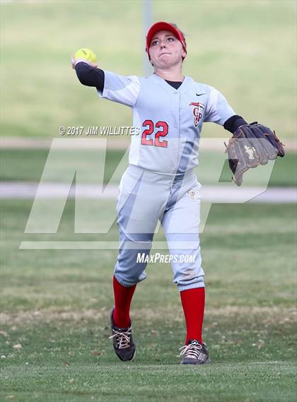Thumbnail 2 in Chandler Prep vs. Tempe (Chandler Prep Softball Classic) photogallery.