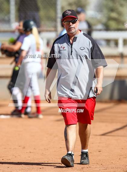 Thumbnail 1 in Chandler Prep vs. Tempe (Chandler Prep Softball Classic) photogallery.