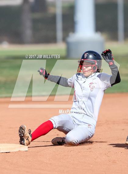 Thumbnail 1 in Chandler Prep vs. Tempe (Chandler Prep Softball Classic) photogallery.