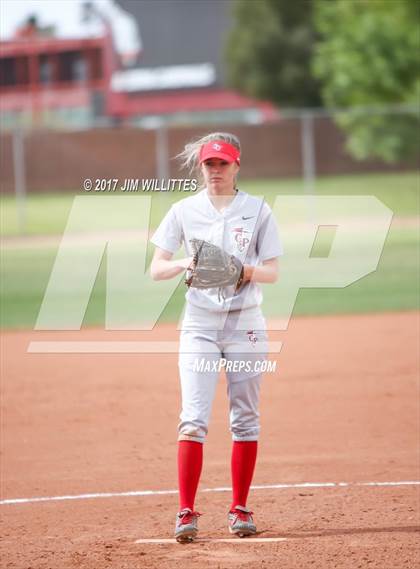 Thumbnail 3 in Chandler Prep vs. Tempe (Chandler Prep Softball Classic) photogallery.