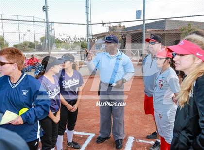Thumbnail 2 in Chandler Prep vs. Tempe (Chandler Prep Softball Classic) photogallery.