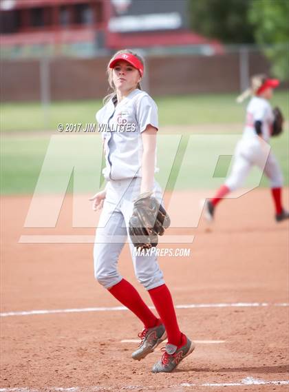 Thumbnail 3 in Chandler Prep vs. Tempe (Chandler Prep Softball Classic) photogallery.