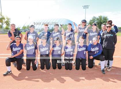 Thumbnail 1 in Chandler Prep vs. Tempe (Chandler Prep Softball Classic) photogallery.