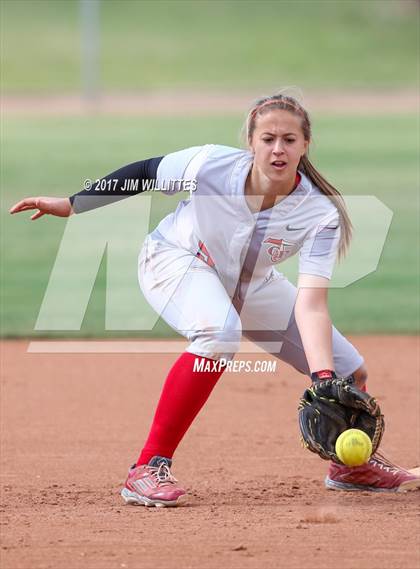 Thumbnail 1 in Chandler Prep vs. Tempe (Chandler Prep Softball Classic) photogallery.