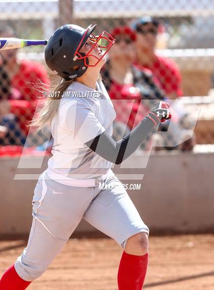 Thumbnail 1 in Chandler Prep vs. Tempe (Chandler Prep Softball Classic) photogallery.