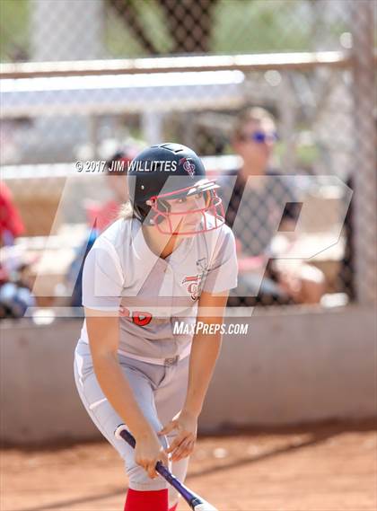 Thumbnail 1 in Chandler Prep vs. Tempe (Chandler Prep Softball Classic) photogallery.