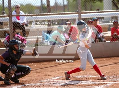 Thumbnail 3 in Chandler Prep vs. Tempe (Chandler Prep Softball Classic) photogallery.