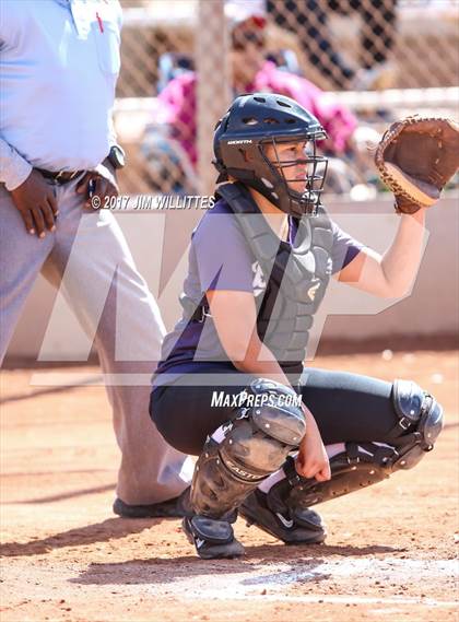 Thumbnail 1 in Chandler Prep vs. Tempe (Chandler Prep Softball Classic) photogallery.