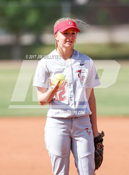 Thumbnail 2 in Chandler Prep vs. Tempe (Chandler Prep Softball Classic) photogallery.