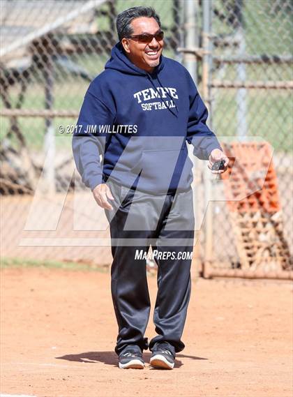 Thumbnail 3 in Chandler Prep vs. Tempe (Chandler Prep Softball Classic) photogallery.