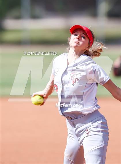 Thumbnail 1 in Chandler Prep vs. Tempe (Chandler Prep Softball Classic) photogallery.