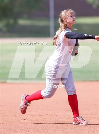 Thumbnail 3 in Chandler Prep vs. Tempe (Chandler Prep Softball Classic) photogallery.