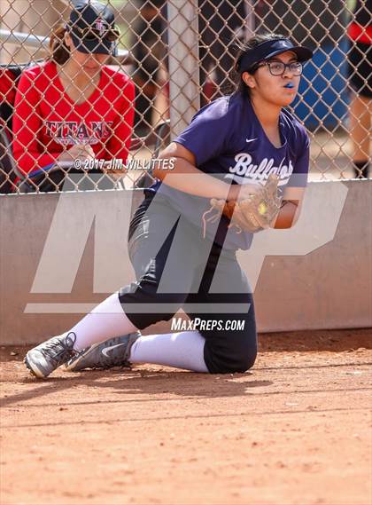 Thumbnail 2 in Chandler Prep vs. Tempe (Chandler Prep Softball Classic) photogallery.