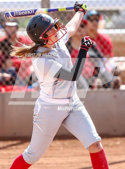 Thumbnail 3 in Chandler Prep vs. Tempe (Chandler Prep Softball Classic) photogallery.