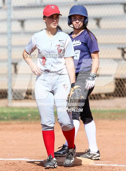 Thumbnail 1 in Chandler Prep vs. Tempe (Chandler Prep Softball Classic) photogallery.