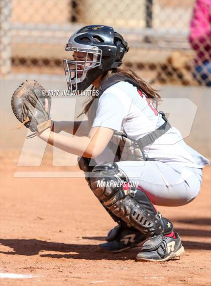Thumbnail 3 in Chandler Prep vs. Tempe (Chandler Prep Softball Classic) photogallery.