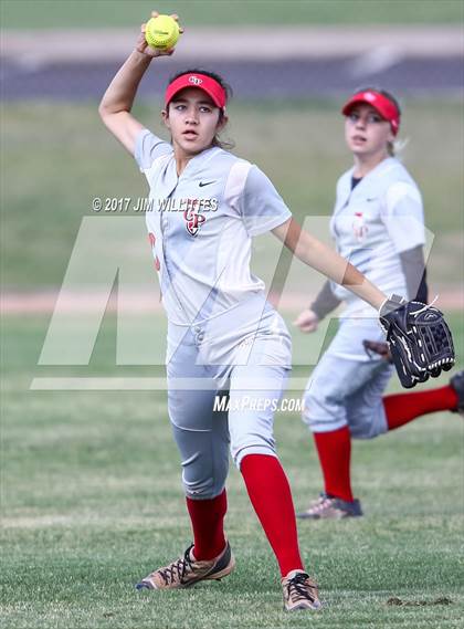 Thumbnail 2 in Chandler Prep vs. Tempe (Chandler Prep Softball Classic) photogallery.