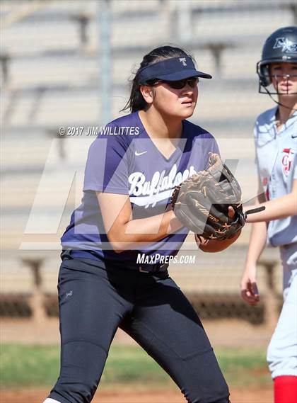 Thumbnail 2 in Chandler Prep vs. Tempe (Chandler Prep Softball Classic) photogallery.
