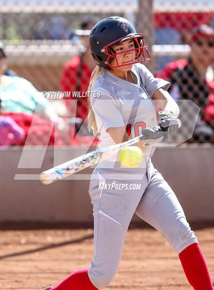 Thumbnail 2 in Chandler Prep vs. Tempe (Chandler Prep Softball Classic) photogallery.