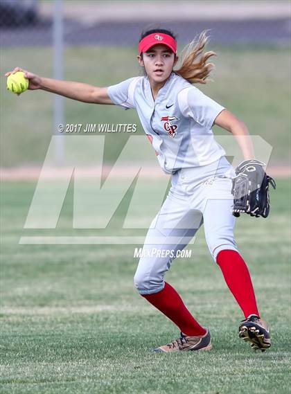 Thumbnail 3 in Chandler Prep vs. Tempe (Chandler Prep Softball Classic) photogallery.