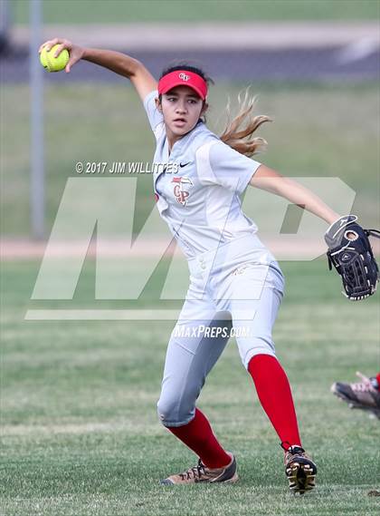 Thumbnail 1 in Chandler Prep vs. Tempe (Chandler Prep Softball Classic) photogallery.