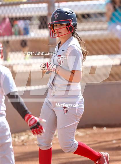 Thumbnail 1 in Chandler Prep vs. Tempe (Chandler Prep Softball Classic) photogallery.