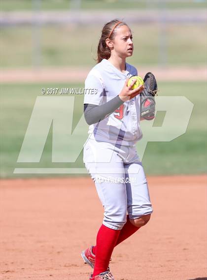 Thumbnail 1 in Chandler Prep vs. Tempe (Chandler Prep Softball Classic) photogallery.