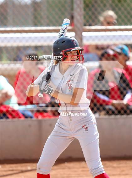 Thumbnail 3 in Chandler Prep vs. Tempe (Chandler Prep Softball Classic) photogallery.