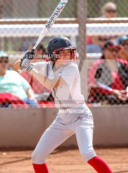 Thumbnail 1 in Chandler Prep vs. Tempe (Chandler Prep Softball Classic) photogallery.