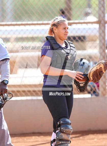 Thumbnail 1 in Chandler Prep vs. Tempe (Chandler Prep Softball Classic) photogallery.