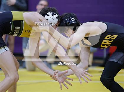 Thumbnail 1 in Harris County vs Ola (GHSA 5A Team Dual Consolation) photogallery.