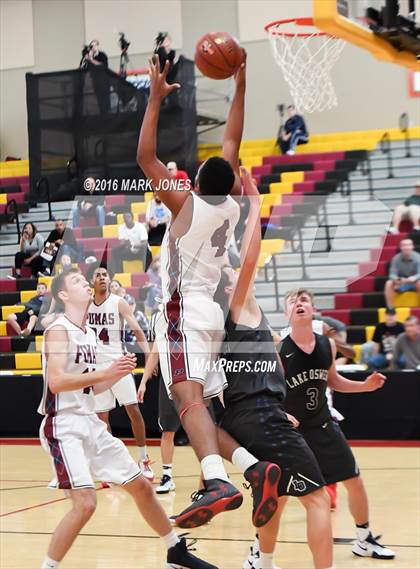 Thumbnail 3 in Perry vs. Lake Oswego (Hoophall West Invitational) photogallery.